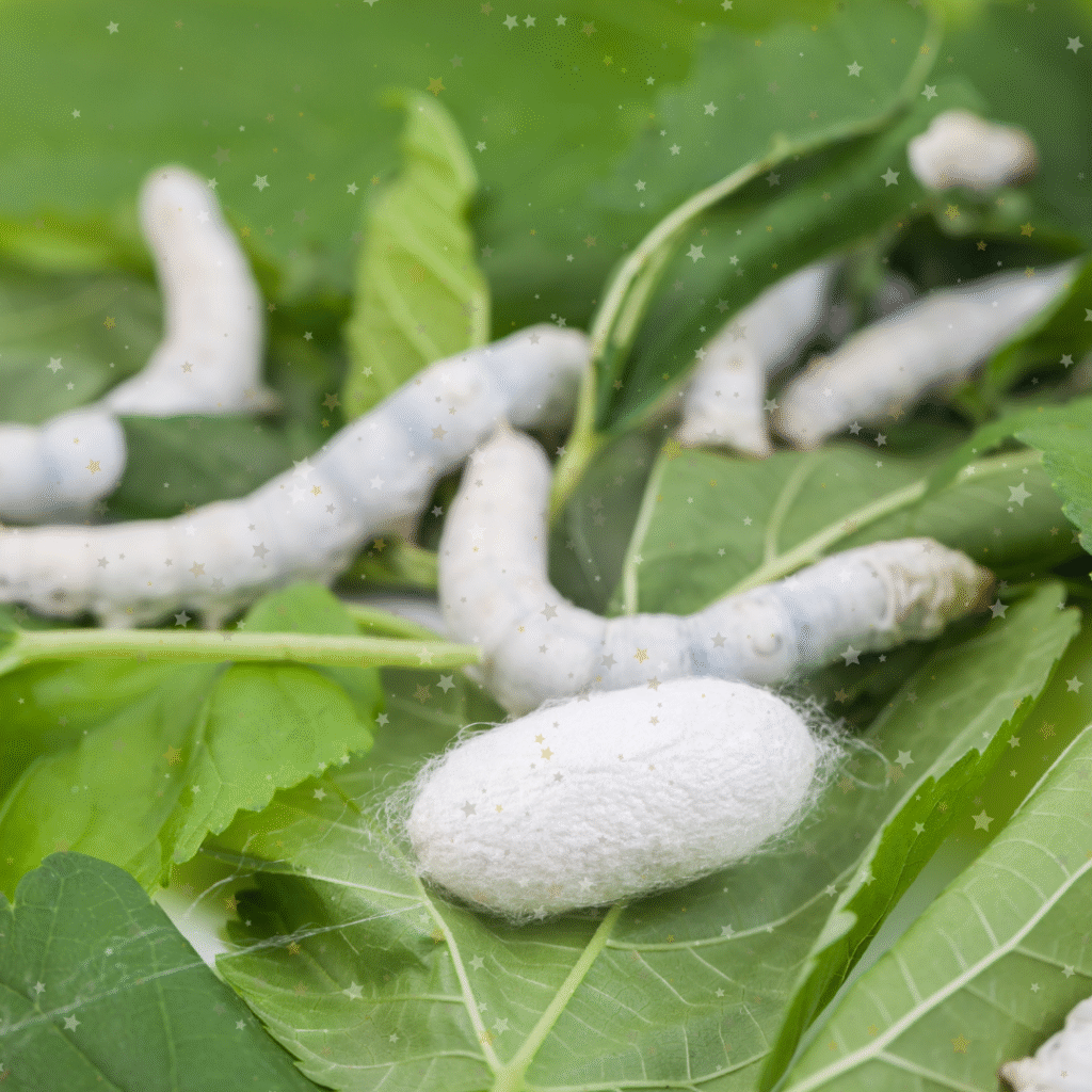 Children's English article - Discovering silk Silkworms and cocoons