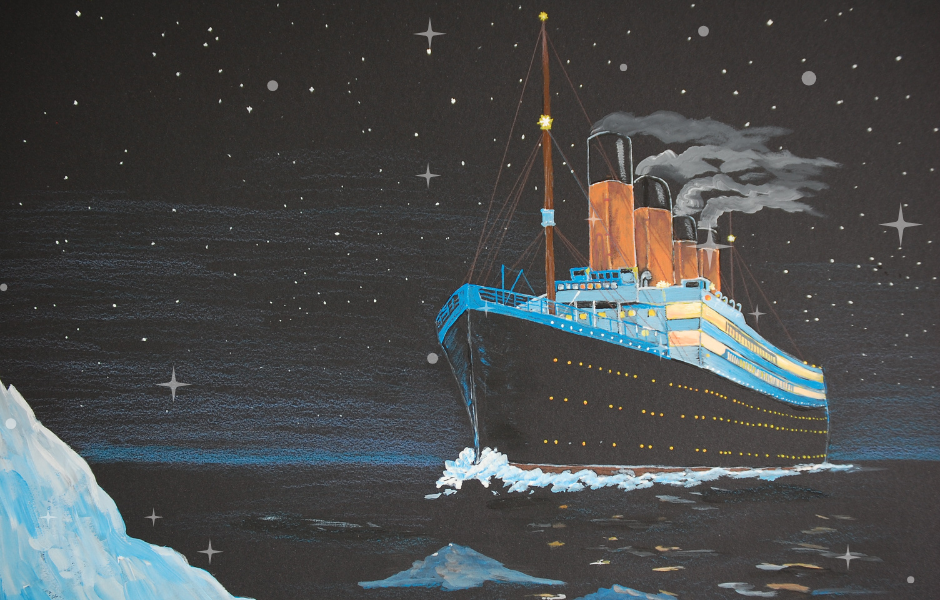 titanic news story for kids