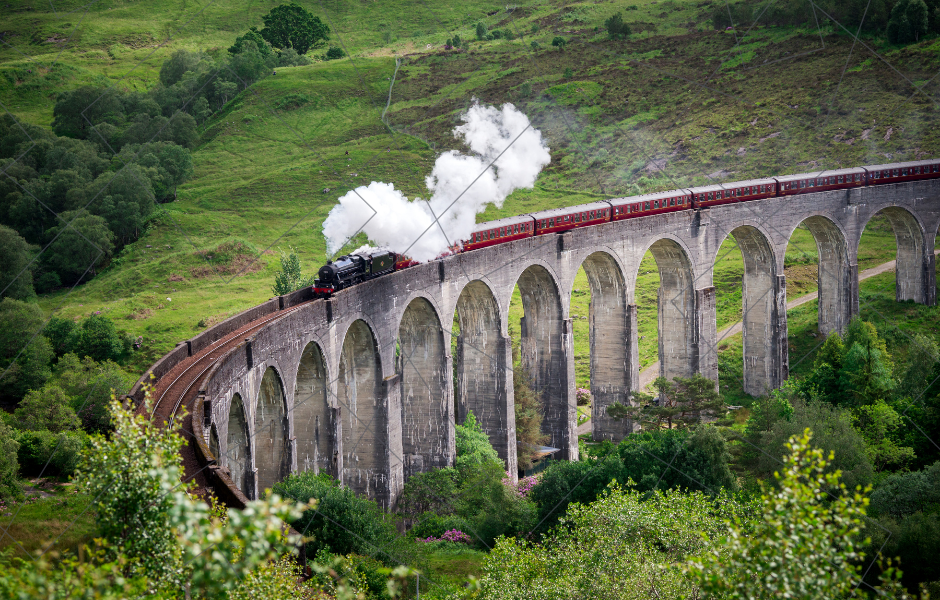 Train on a bridge - A new Harry Potter TV series is coming!