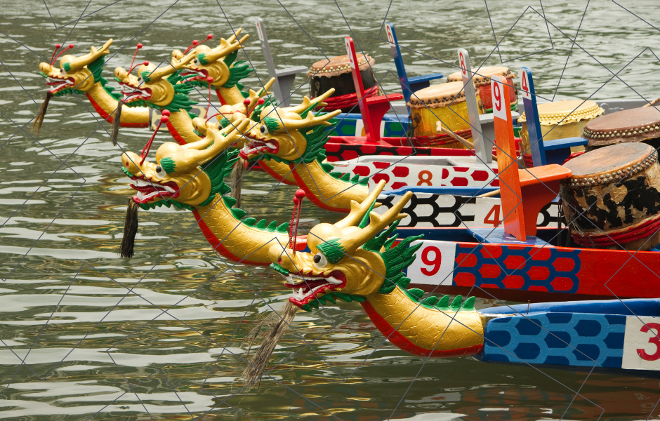 Dragon Boat race at the Dragon Boat Festival