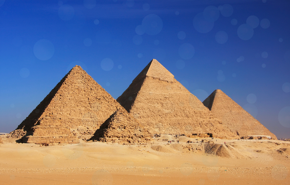 Image of the pyramids - English learning article pyramids