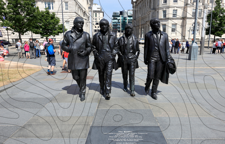 Children's English article All You Need Is Love: The Beatles and the Story of Global Beatles Day The Beatles statues - Children's English article All You Need Is Love: The Beatles and the Story of Global Beatles Day
