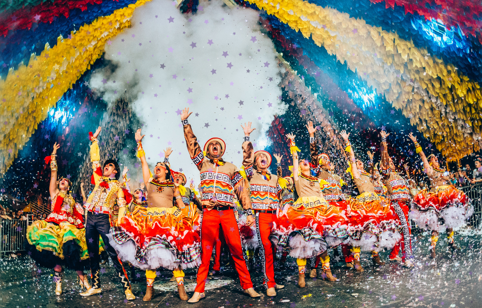 Children's English article - A kids' guide to Brazil’s colourful Festa Junina Festa Junina dancers - Kids article