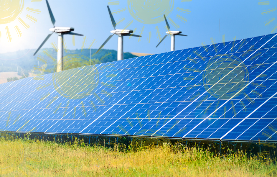 Solar panels and wind turbines - A kids’ guide to clean energy, and how it works