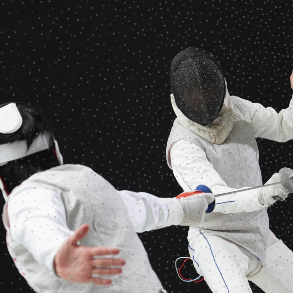 fencing A classic Olympic event - English news article for kids A fencing match - A classic Olympic event