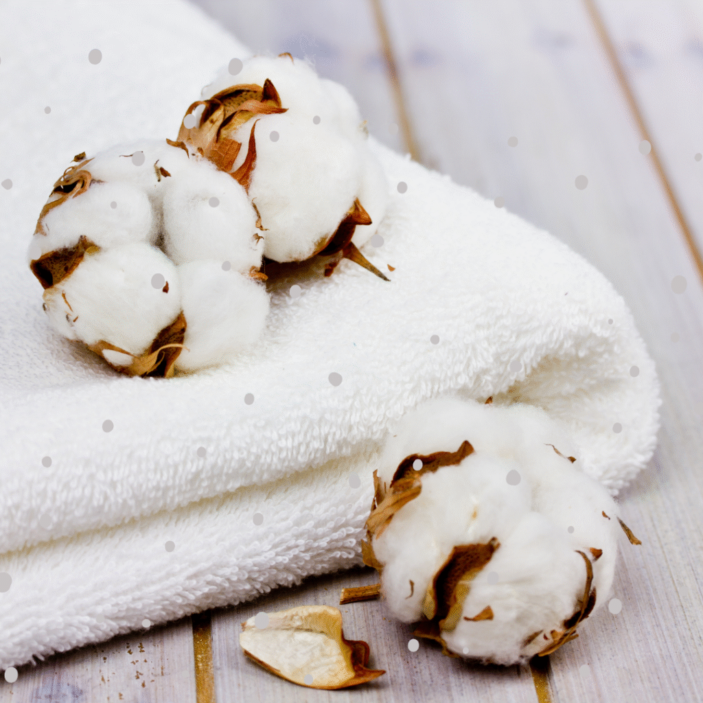 Cotton and a cotton towel - Why cotton matters