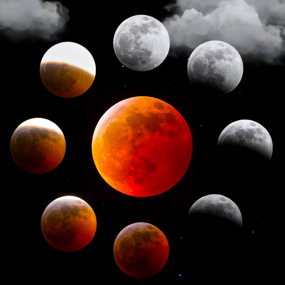 A blood moon will light up the sky next month!