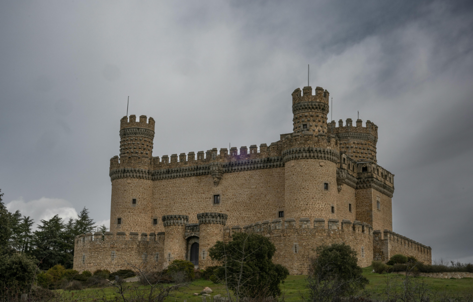 A medieval castle